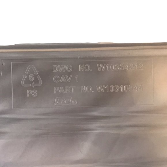 Whirlpool Kenmore Refrigerator Large Crisper Replacement Drawer DWG W10334212 - Picture 4 of 16